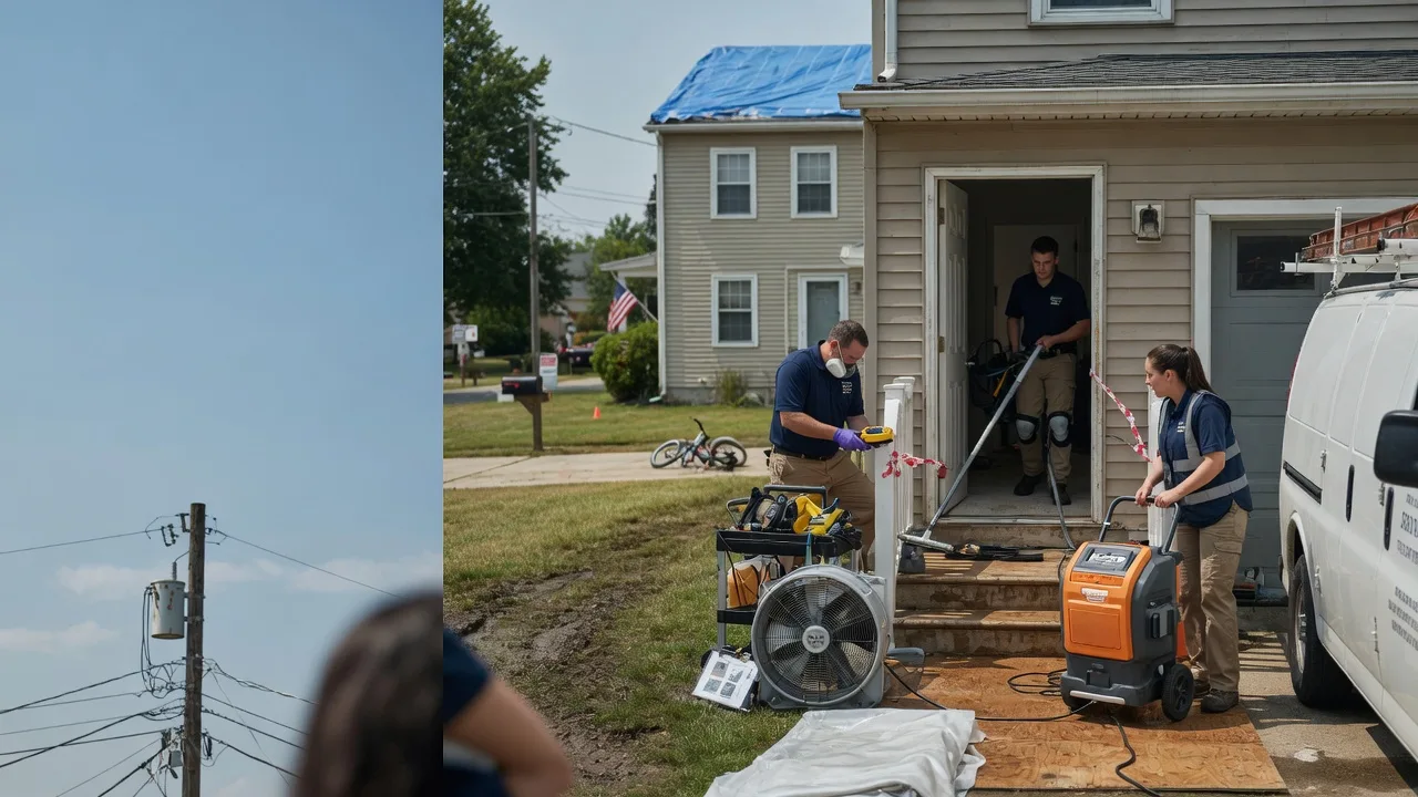 Water Damage Repair in Linden, MI near me